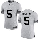 Men's Ohio State Buckeyes #5 Raekwon McMillan Gray Nike NCAA College Football Jersey Season RFF4544NP